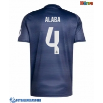 Fotballdrakt Herre Real Madrid David Alaba #4 Bortedrakt 2025-26 Kortermet